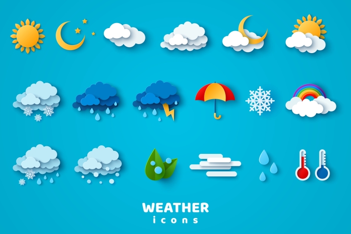 weather symbols